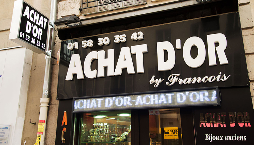 Achat d'or Paris 18 (75018)
